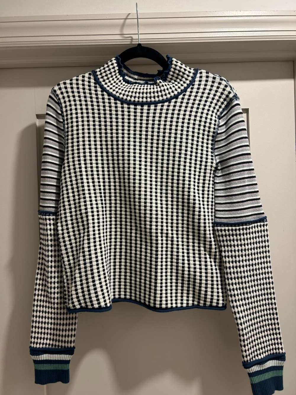 Free People Women's Gamer Cuff Long-Sleeve Sweater